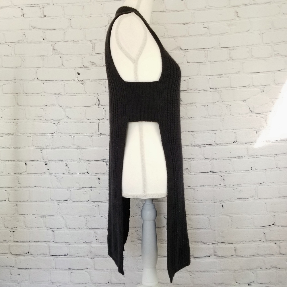 Women's Tabard Wrap Jacket - A New Day Black - Picture 2 of 10